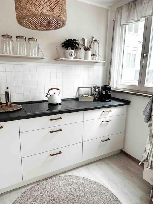 Zentrale Wohnung + Dachterrasse 손토펜 외부 사진