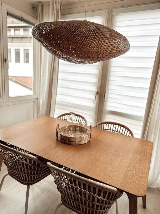 Zentrale Wohnung + Dachterrasse 손토펜 외부 사진