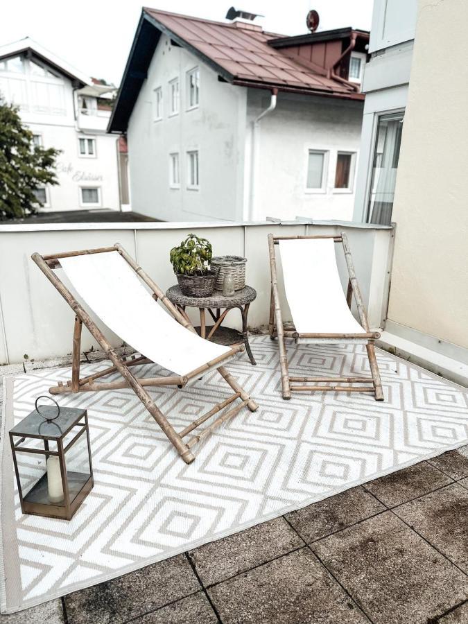 Zentrale Wohnung + Dachterrasse 손토펜 외부 사진